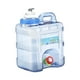 thumbnail image 4 of Contenedor de agua con grifo Tanque de agua Barril de almacenamiento de agua vacío de gran capacidad 10L, 4 of 9