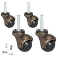 thumbnail image 2 of 4 ruedas giratorias de 8 x 38 mm para silla de ordenador de oficina y hogar., 2 of 5