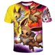 thumbnail image 1 of Camiseta con estampado 3D de Pokémon para niño y niña, ropa informal de Pikachu de dibujos animados, a la moda, de 3 a 14 años, novedad de verano qym unisex, 1 of 2