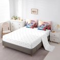 thumbnail image 3 of YST Cartoon Dolphin 7pcs Ocean Animal Bedding Set, Twin Size Comforter Set, Sea Wave Pink Rose Flower Bed Set, 3 of 4