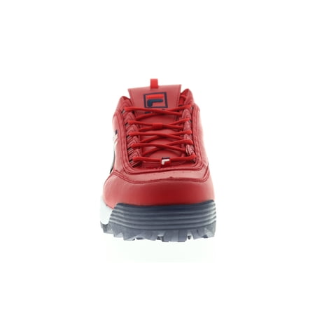 Fila Disruptor Ii Premium Mens Shoes Size 8, Color: Red/Navy