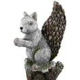 thumbnail image 6 of Northlight Squirrel on Tree Stump Outdoor Garden Statue - 22.75", 6 of 8