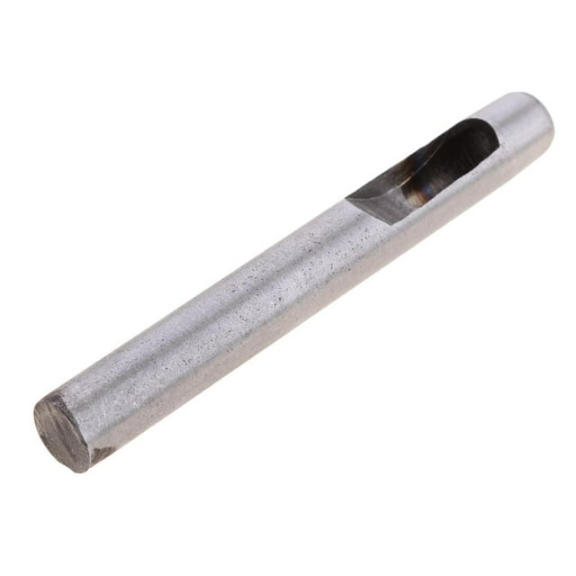 DOLITY Outils à Main Ronds en Acier pour Percer, Joint en Cuir 9mm