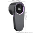 thumbnail image 2 of MesaSe UNI Cherry Portable Lint Remover Ball - USB Rechargeable Fabric Shaver & Clothes Trimmer with LED Power Display  3 Adjustable Modes  Type-C Charging  Digital Display  Perfect for H, 2 of 7