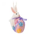 thumbnail image 1 of Ensemble de 12 Lapins et Oeufs de Pâques, 1 of 1