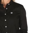 thumbnail image 2 of Cinch Womens  Women`s  Button Shirt XXL Black, 2 of 4