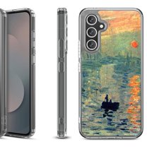 Shockproof Protective Phone Case Cover for Samsung Galaxy S25 FE, by OneToughShield - Sunrise Impression