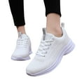 thumbnail image 3 of NOKIO Fashionable Athletic Shoes For Women Lightweight Women'S Sport Shoes Comfy Women'S Active Footwear Ladies Shoes Fashion Comfortable Lace Up Soft SoleMesh Breathable Casual Sneakers, 3 of 9