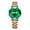 Gold, variant on Elegant Ladies Wristwatch – Green Face, Quartz Movement & Water-Resistant Design