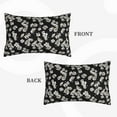 thumbnail image 2 of Pofeuu Daisies Flowers Print Polyester Microfiber Plush Pillowcases, Super Soft and Cozy Pillow Case Covers with Envelop Closure（Pillow core not included）-20"x30", 2 of 6