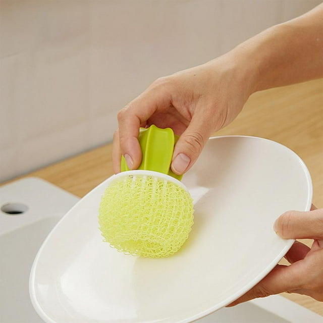 Feltree Brosse à Pot Cactus Nettoyage Dégradé Brosse à Pot Brosse à Pot Cactus