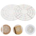 thumbnail image 3 of Shisuyan 2pcs Ceramic Circle Divider Pottery Trimming Spinner Tools Rotary Disc Pottery Wheel Trimmer Tool For Potters And Clay Artists, 3 of 8