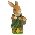 thumbnail image 4 of Design Toscano QM922618 Bunny Hop Lane Mother and Father Rabbit Statues, Full Color, 4 of 5