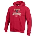 thumbnail image 2 of Men's Champion Crimson Denver Pioneers 2026 NCAA Frozen Four Men's Ice Hockey National Champions Eco Powerblend Hoodie, 2 of 3