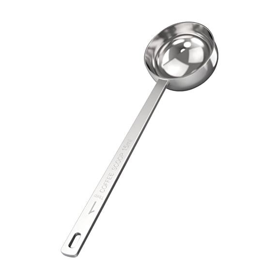 ACDANC 304 Stainless Steel Coffee Spoons 1 Tablespoon Long Handle Measuring Tablespoon Fits Coffee Container for Ground Coffee,Coffee Brewing,Milk Brewing