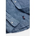 thumbnail image 3 of Faherty Men's Chambray Dot Reserve Linen Button Down Shirt Size X-Large, 3 of 3