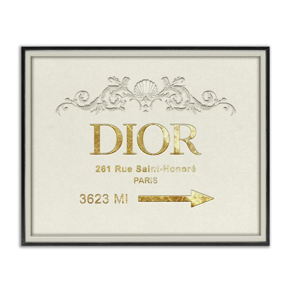Stupell Industries Art Deco Glam Street Distance from New York Black Framed Giclee Art, 20 x 16, by Ziwei Li