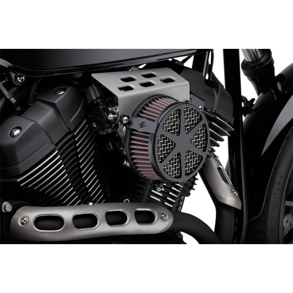 Cobra Spoke Black PowrFlo Air Intake System (06-0267-04B-SB)