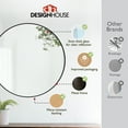 thumbnail image 6 of Design House Kenna 28" Round Wall Accent Mirror, 6 of 22