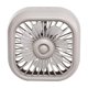 thumbnail image 1 of Ventilador de coche pequeño con alimentación USB, 3 velocidades, ajustable, para refrigeración de vehículos. Caqui, 1 of 9