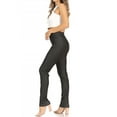 thumbnail image 3 of Women's 2 Pack Casual Comfy Slim Pocket Jeggings Jeans Pants with Button, 3 of 7