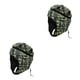 thumbnail image 1 of Eigraketly EVA portero Rugby fútbol fútbol casco Rugby sombrero cabeza Protector guardia llama gris Type3 NO3, 1 of 1
