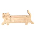 thumbnail image 4 of Soporte para fotos con temática de gatos, adorno decorativo de madera, fácil de instalar, soporte para regalos, Gato corriendo, 4 of 9