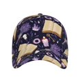 thumbnail image 2 of Fotbe Lavender Flowers Classic Baseball Cap, Adjustable Snapback Hats, Outdoor Baseball Hat for Men and Women Cotton Soft, 2 of 9
