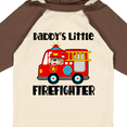 thumbnail image 4 of Inktastic Daddys Little Firefighter Boys or Girls Long Sleeve Baby Bodysuit, 4 of 5