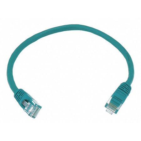 UPC: 0844660021261 | Monoprice Patch Cord Cat 5e Booted Green 1.0 ft. 2126