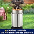 thumbnail image 7 of 52QT Seafood Boiling Kit, 200,000BTU Propane Burner And Stainless Steel Crawfish Boil Pot w/Basket and Steamer Rack, For Outdoors Cooking and Steaming, Large Turkey Fryer, Lobster Shrimp Pot, 7 of 7