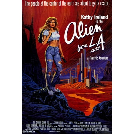 Alien From L.A. POSTER (27x40) (1988)