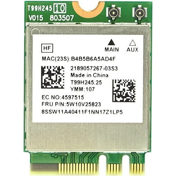 New Genuine Lenovo ThinkPad ThinkCentre Wireless WiFi Adapter 5W10V25797