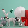 thumbnail image 6 of Dalrosia Mini Knit Hat Mini Christmas Scarf Set Mini Santa Hats for Crafts Mini Christmas Decorations Christmas Tree Ornaments for DIY Craft Art Snowman Doll, 6 of 7