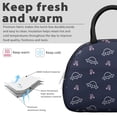 thumbnail image 3 of Reusable Galaxy Lnsulated Lunch Bag for Women & Men - Leakproof Water-Resistant Cooler Tote, Large Capacity for Work,Travel,Picnic,Beach & Office., 3 of 4