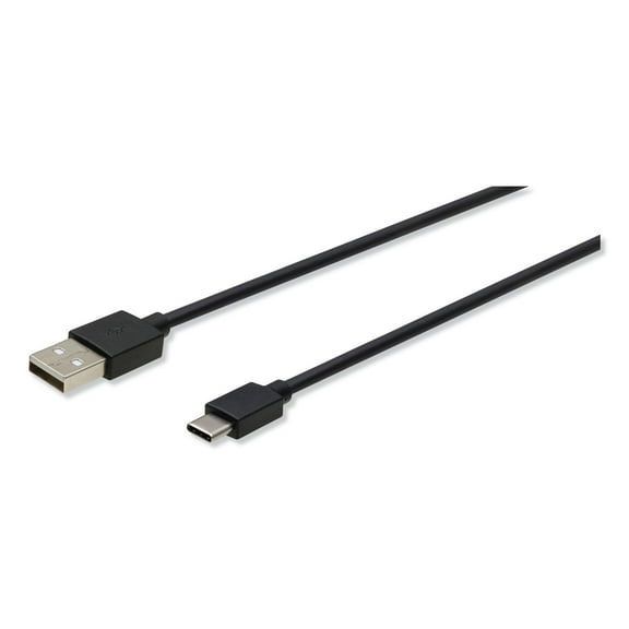 Innovera Usb To Usb C Cable, 3 Ft, Black
