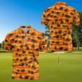 thumbnail image 5 of Uorisanigo Hawaiian Palm Tree Matching Couple Outfits Mens Golf Shirts Size XL Short Sleeve Casual Workout Cool Collared Tops and Women's Sleeveless Golf Top Quick Dry Athletic Golf Wear, 5 of 8