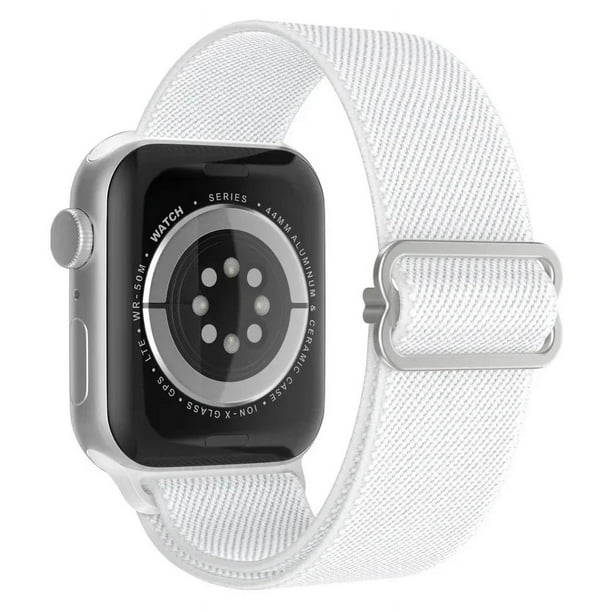 Correa Extensible De Nylon Elastica Unisex M / L 42/44/45/49 mm Para Apple Watch Compatible Con Serie Se / 2 / 3 / 4 / 5 / 6 / 7 /