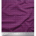 thumbnail image 1 of Soimoi Poly Georgette Fabric Geometric Small Motif Shirting Print Fabric by The Yard 52 Inch Wide, 1 of 1