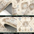thumbnail image 4 of Boho Kitchen Rug Sets 3 Piece with Runner Non Slip Kitchen Rugs and Mats Washable Kitchen Mats for Floor Thick Kitchen Floor Mat Carpet Runner Rugs for Hallway Laundry Holiday Decor, 4 of 6