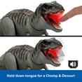 thumbnail image 6 of Jurassic World Rebirth Power Devour Tyrannosaurus Rex Dinosaur Figure, Constant Chomp Lights & Sound, 6 of 10