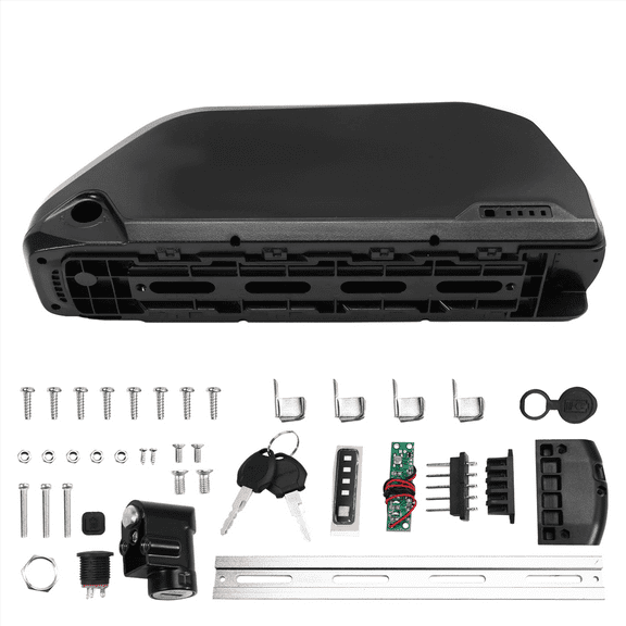 DP-9 EBike Battery Case for 91PCS 18650 Cells Box Electric Bicycle Battery Case for DIY Downtube Battery 48V