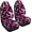style840, variant on Universal Accessories Interior Car Auto Women Seat Front Carseats for Cover Seat Covers Seat Car 2 of Set Cancer Breast Pink