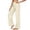 *Khaki, variant on ClodeEU Women's Striped High Waist Pleated Wide Leg Pants,Casual Loose Trousers with Pockets ,Women's Plus L