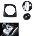 thumbnail image 2 of 3Pcs AT Car Carbon Fiber Gear Shift Panel Cover Frame Trim RHD for 2006-2011 RHD, 2 of 6
