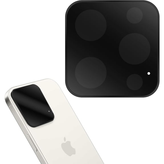 Magnetic Armor Filter Lens Protector with ND16 for iPhone 14 Pro/Pro Max, iPhone 15 Pro/Pro Max, iPhone 16 Pro/Pro Max, iPhone 17 Pro/Pro Max, Black, 1 Pack