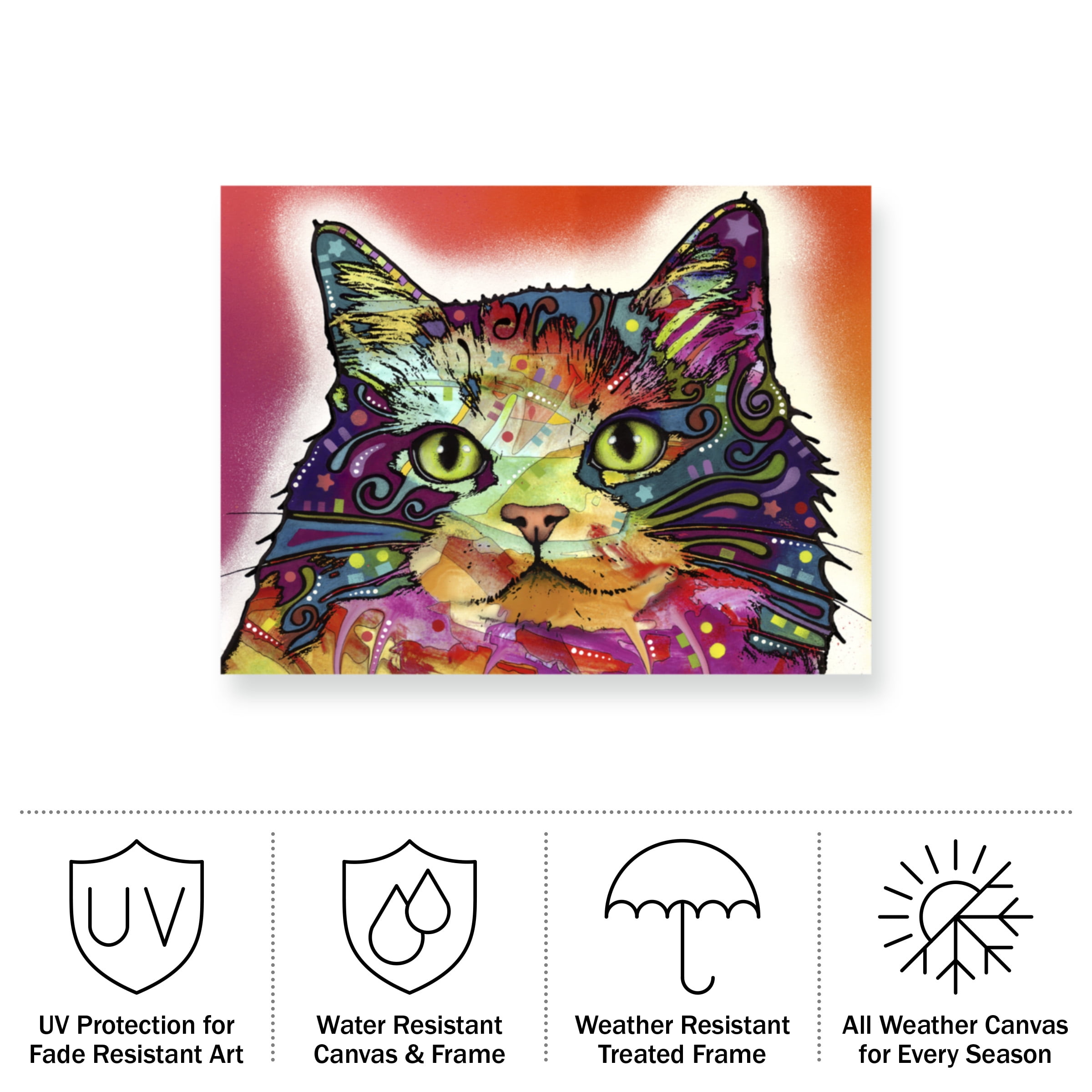 Dean Russo 'Ragamuffin' Outdoor All-Weather Wall Decor