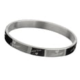 thumbnail image 4 of Brazalete de acero inoxidable Perfecl para parejas San Valentín Plata 8mm, 4 of 7