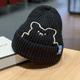 thumbnail image 4 of Gorro de lana para niños y niñas, gorros de invierno, 4 of 5
