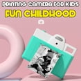 thumbnail image 4 of Cámara de impresión instantánea para niños Polaroids de alta definición para estudiantes. Fotografías imprimibles, fáciles de llevar., 4 of 6
